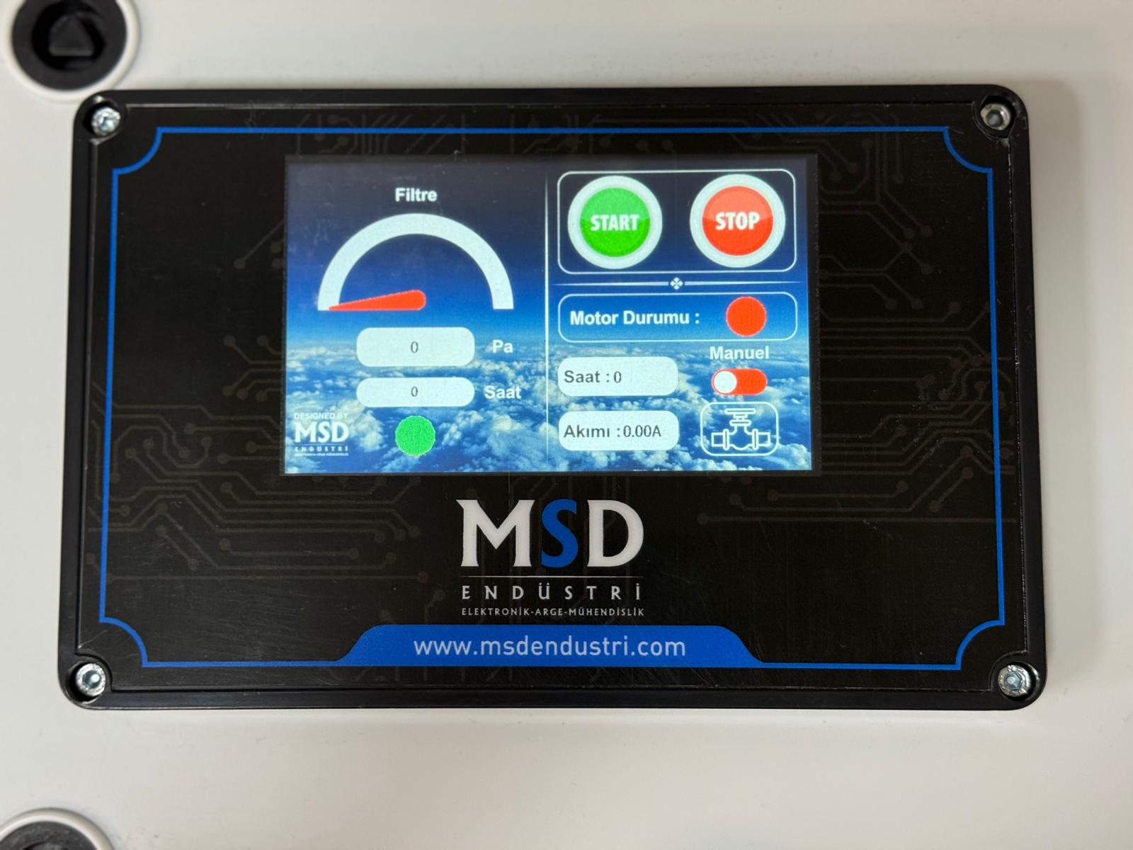 Patlaç Valf Jet Filtre Kontrol Panosu