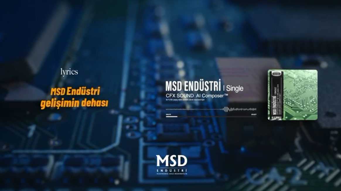 MSD Endüstri Milli Teknoloji Marşı